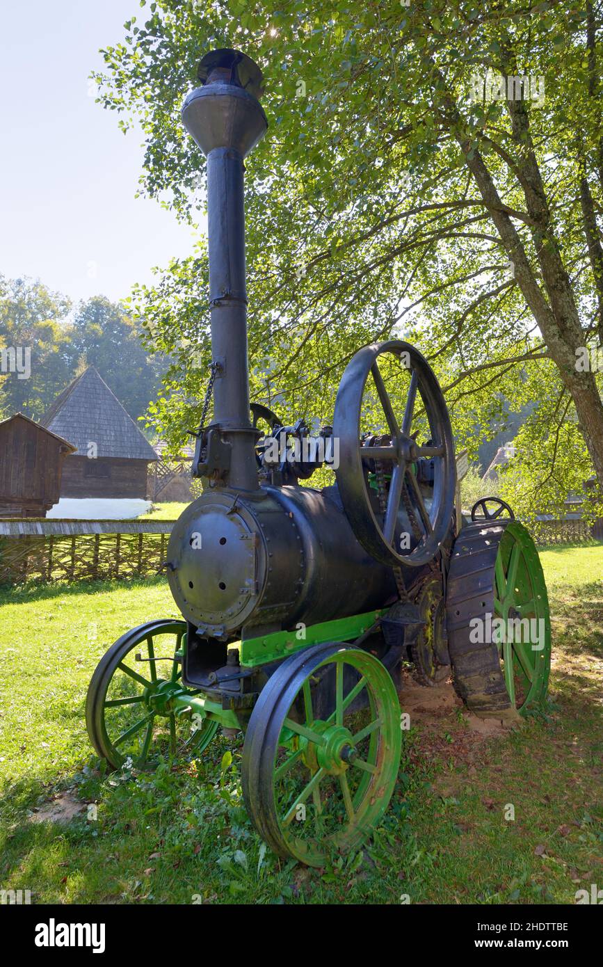 machine, oldtimer, tractor, machines, oldtimers, tractors Stock Photo ...