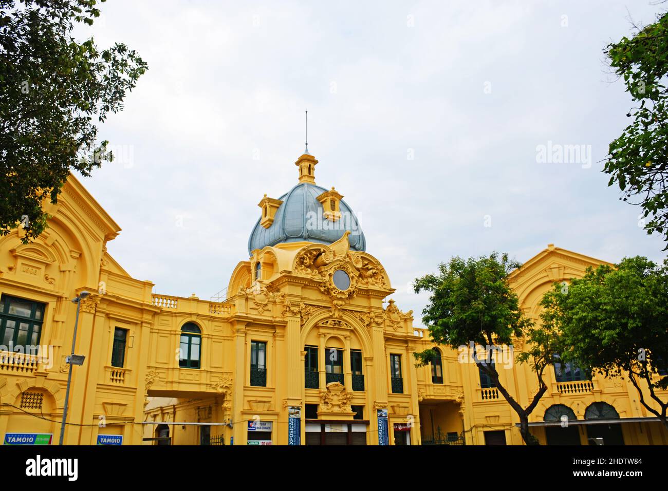 ferry boat station at Praca XV, Rio de Janeiro, Brazil Stock Photo