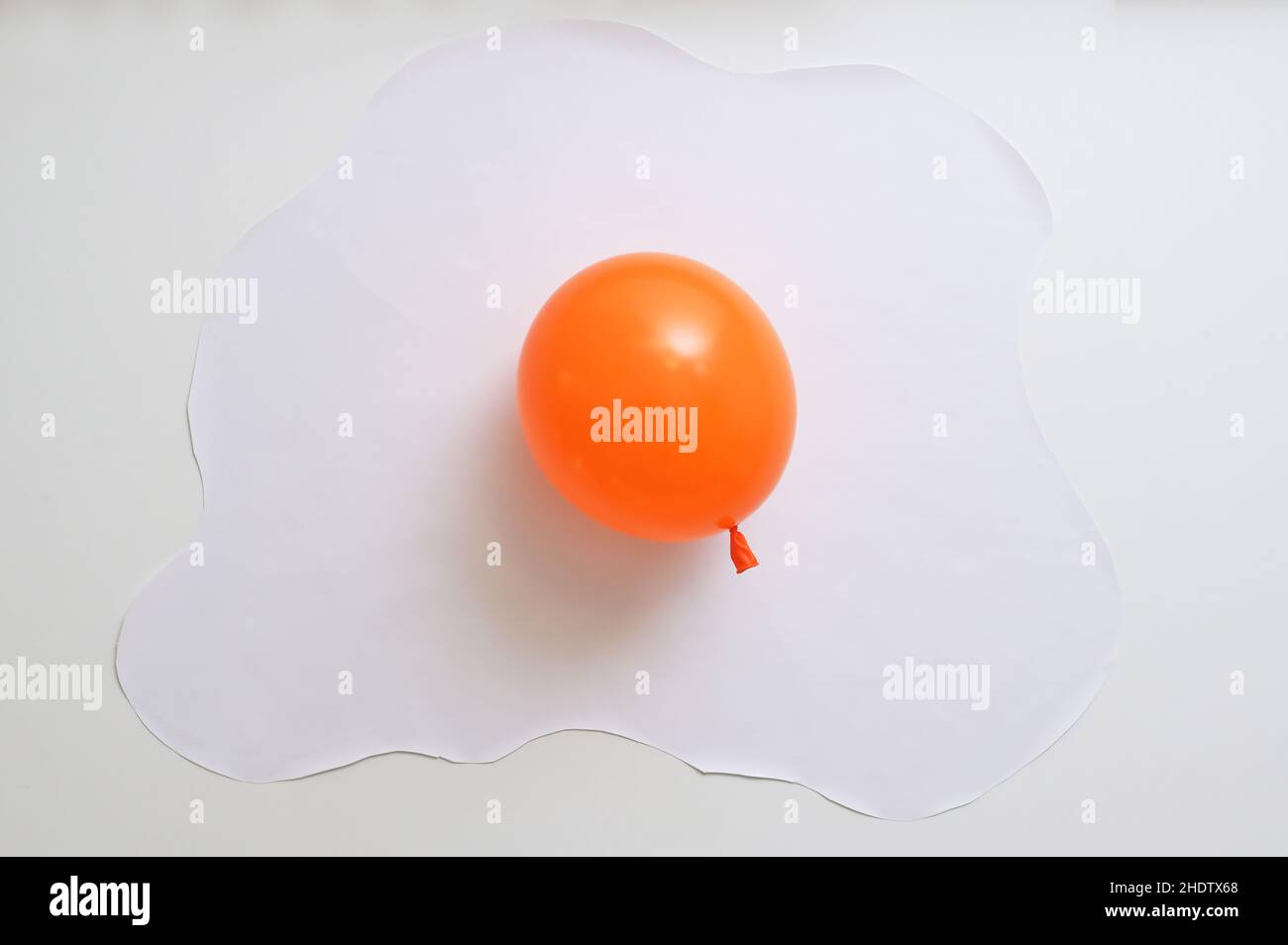 balloon, fried egg, balloons, fried eggs Stock Photo Alamy