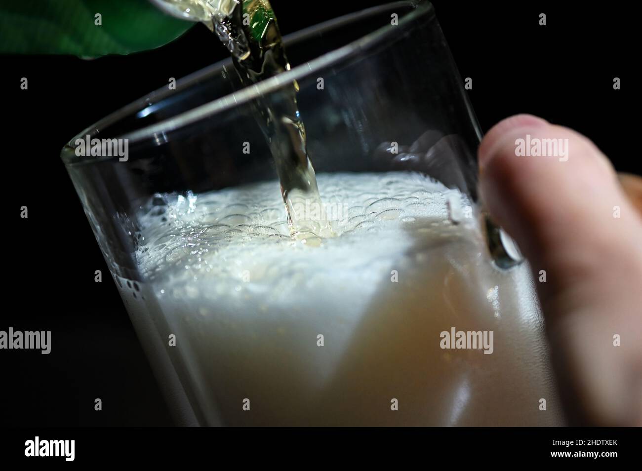 beer, pouring, beer foam, beers, beer foams Stock Photo Alamy