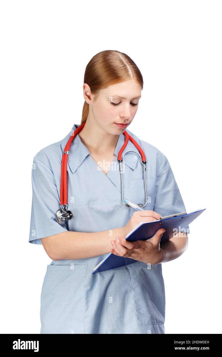 writing, clipboard, doctor, clip board, doctors Stock Photo