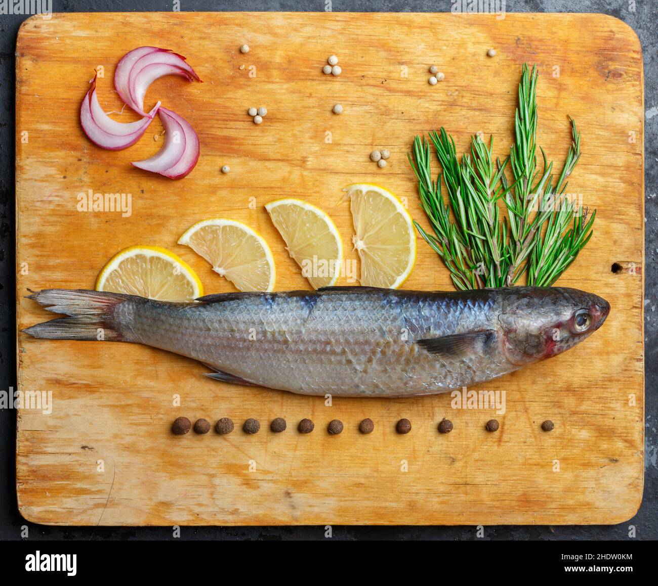 ingredient, fish dish, ingredients, fish dishs Stock Photo Alamy