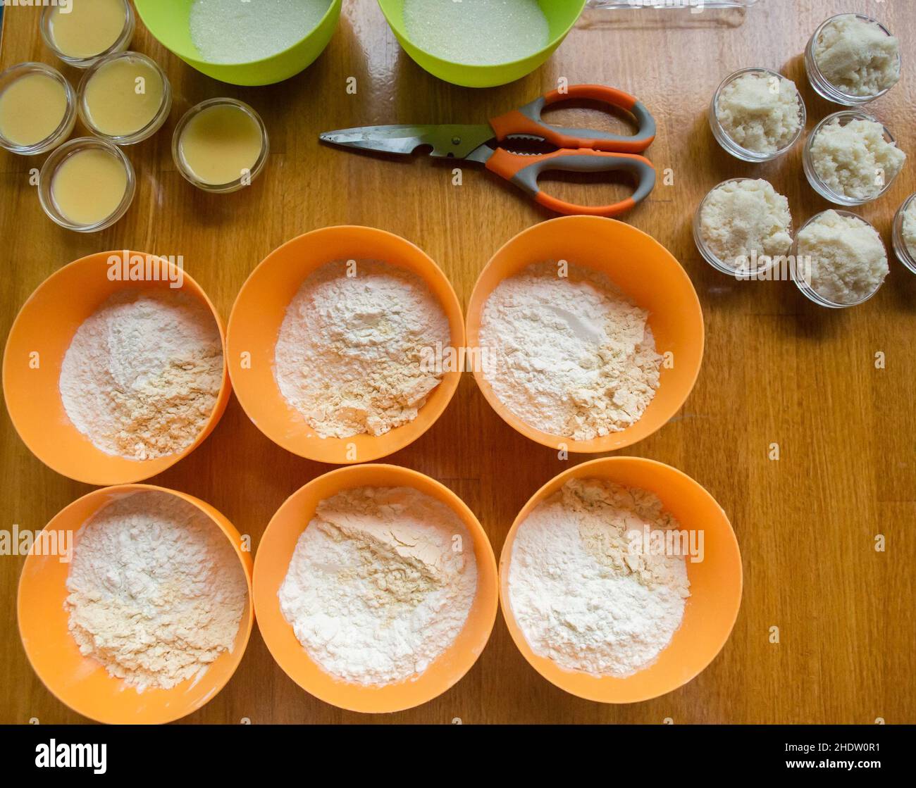flour, ingredient, baking ingredients, flours, ingredients Stock Photo