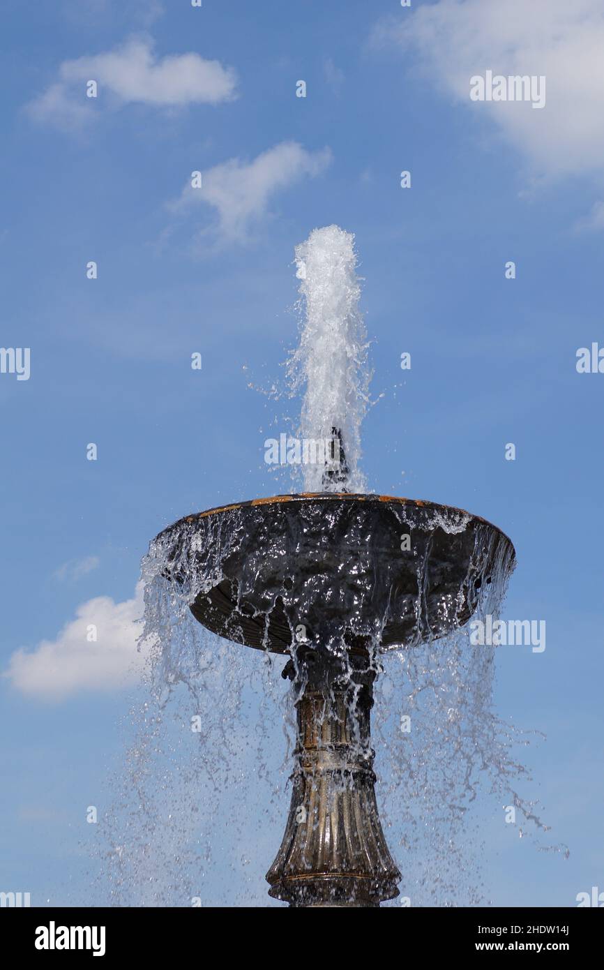 fountain, water game, fountains, water games Stock Photo Alamy