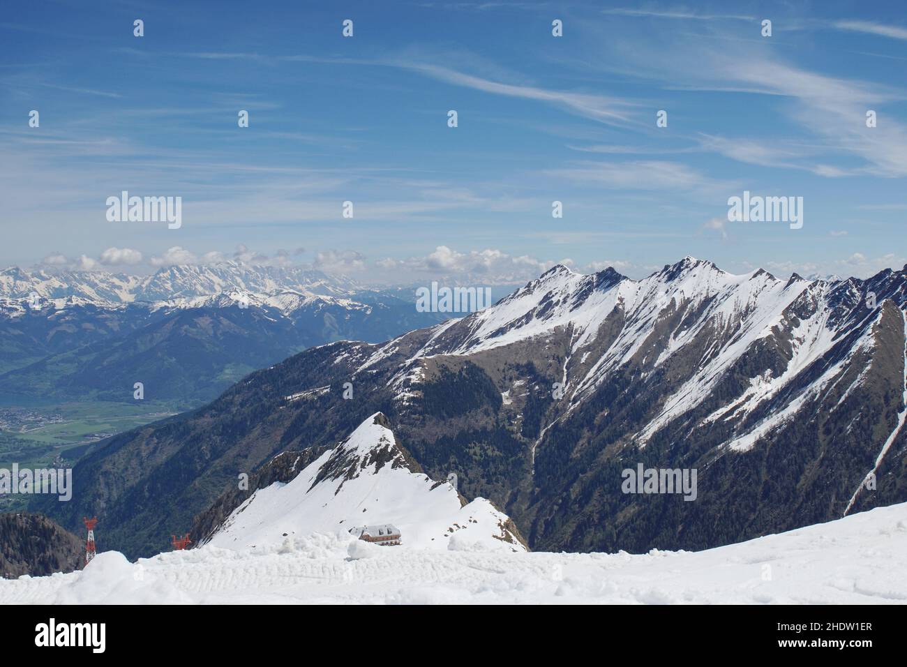 hohe tauern, kitzsteinhorn, glockner group, hohe tauerns, kitzsteinhorns Stock Photo