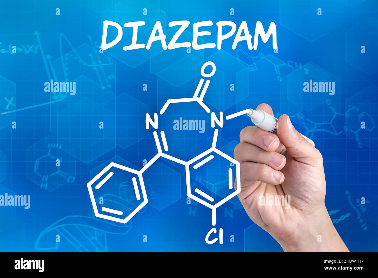 formula, diazepam, formulas Stock Photo Alamy