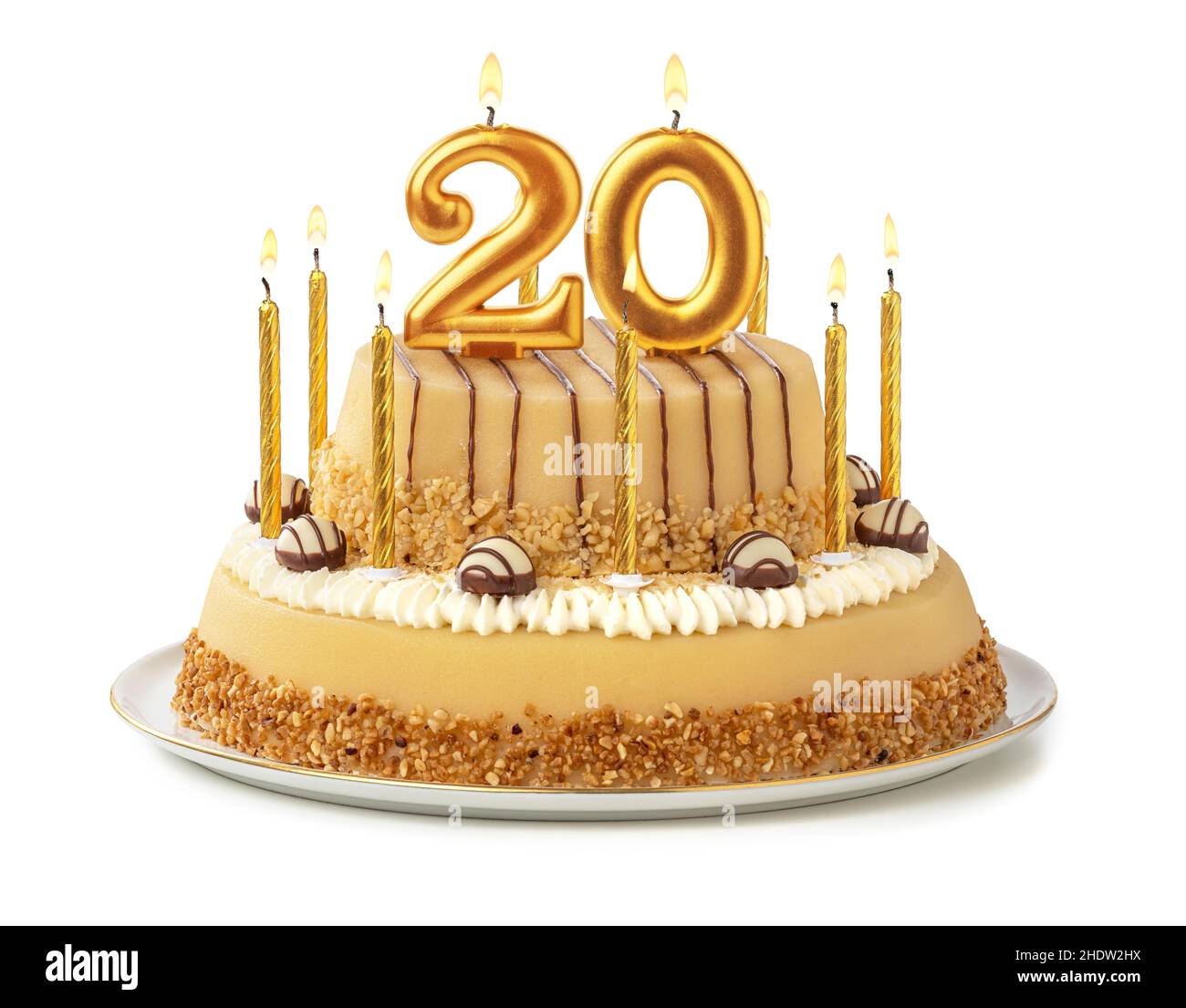 Hello Twenty Rose Gold 20th Birthday Cake Vietnam | Ubuy