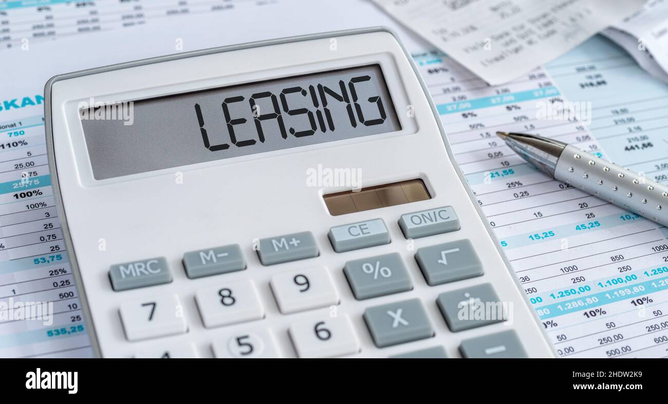 leasing, company car, company cars Stock Photo Alamy