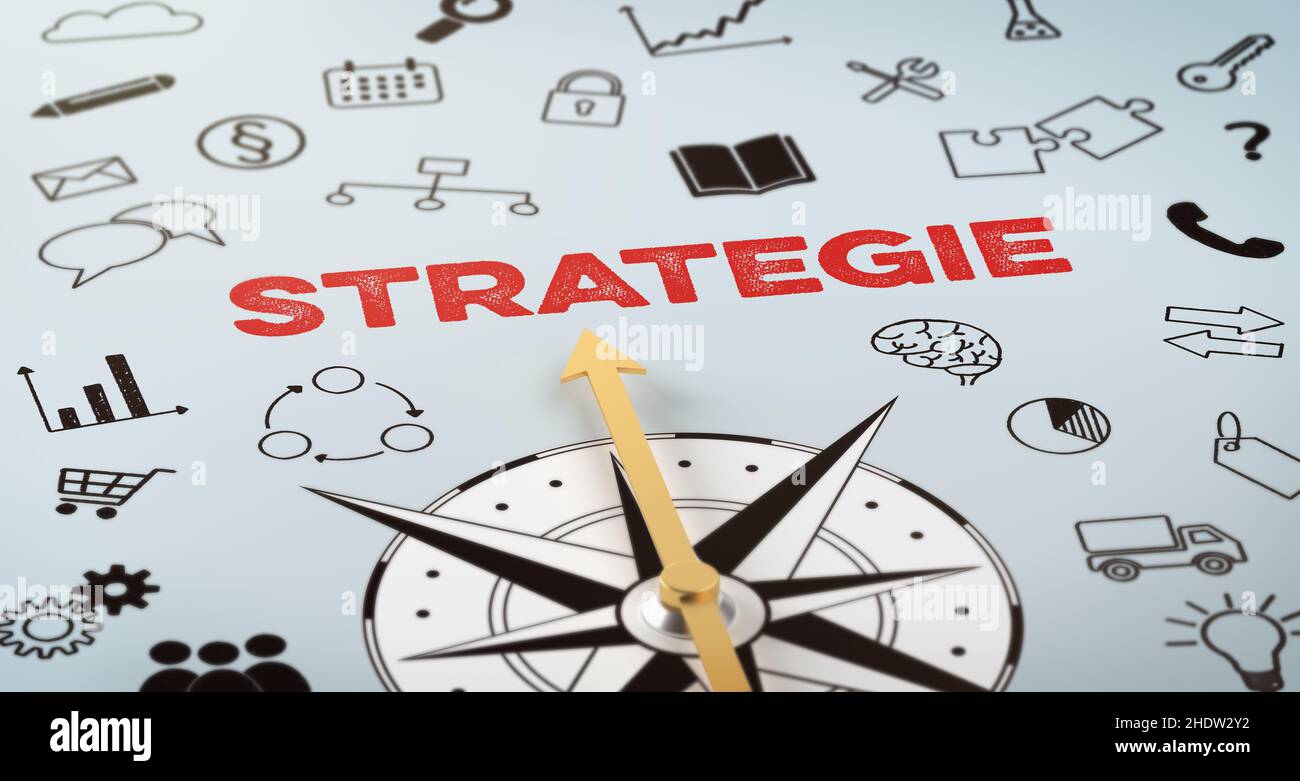 compass, strategy, strategies Stock Photo Alamy