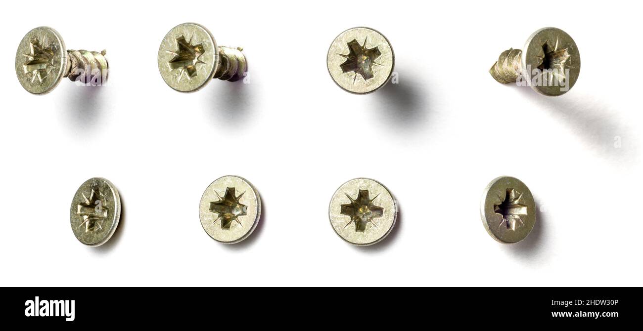 screw, cross head screw, screws, crosshead screws Stock Photo Alamy