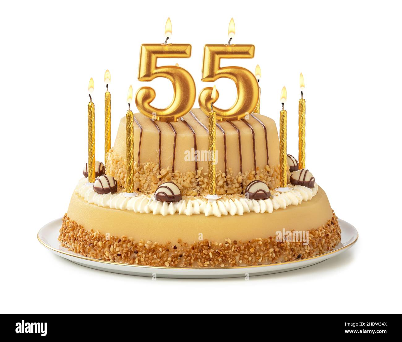 birthday cake, road 55, birthday cakes Stock Photo - Alamy