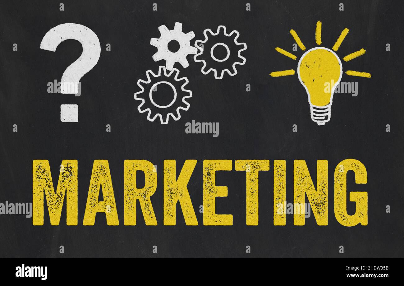 marketing Stock Photo