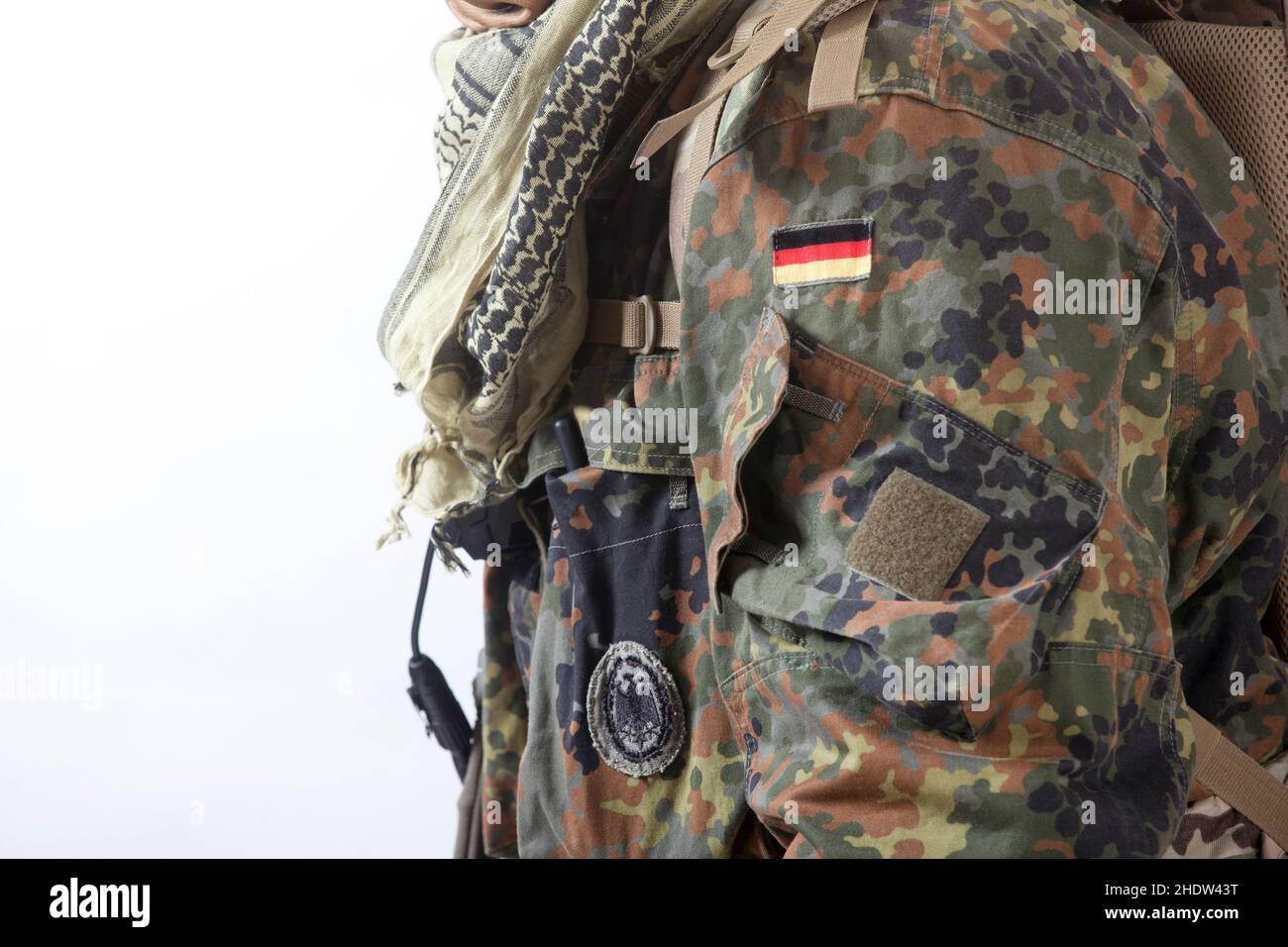 uniform, army soldier, flecktarn, uniforms, army soldiers, troops Stock Photo
