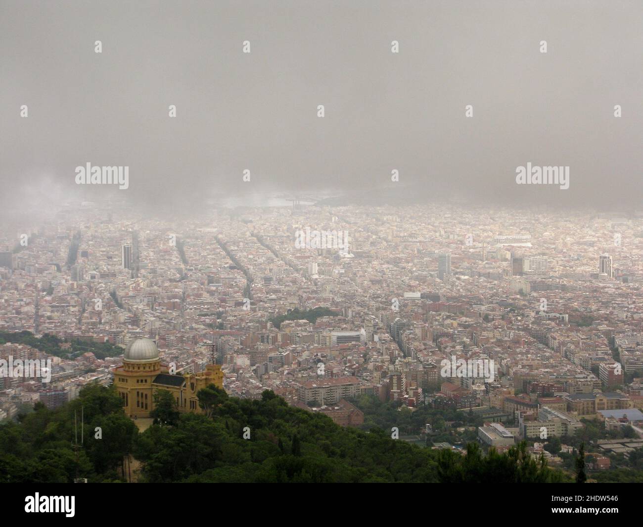 city view, barcelona, city views, barcelonas Stock Photo