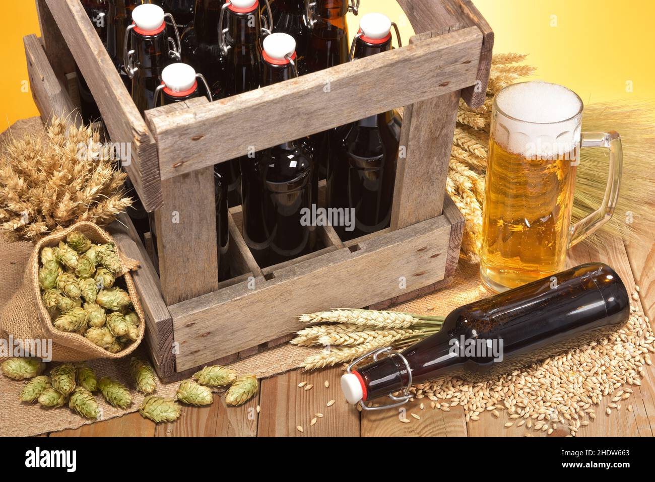 beer, still life, beer bottle, beers, still lifes, beer bottles Stock