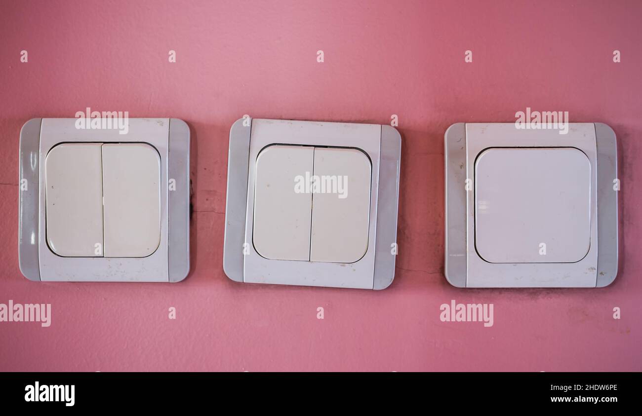 switch, light switch, switchs, light switchs Stock Photo Alamy