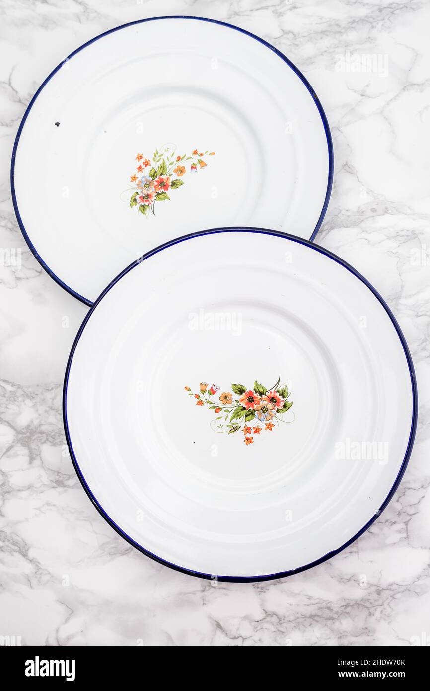 plate, enamel, floral pattern, plates, enamels, floral patterns