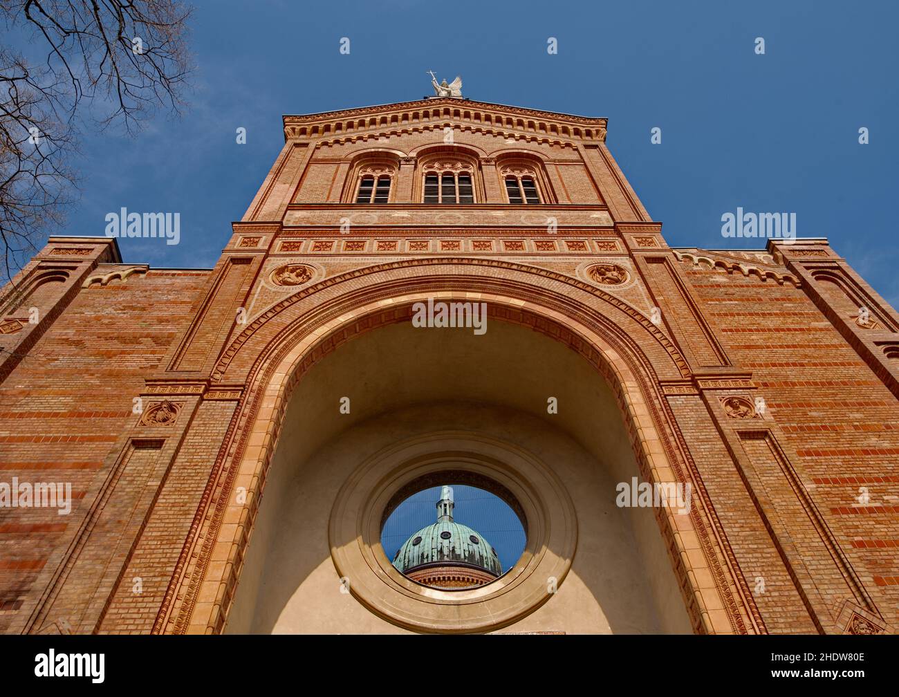 brick church, brick churchs Stock Photo Alamy