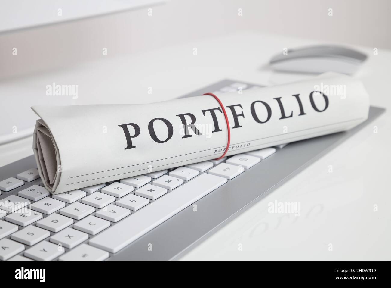 portfolio Stock Photo