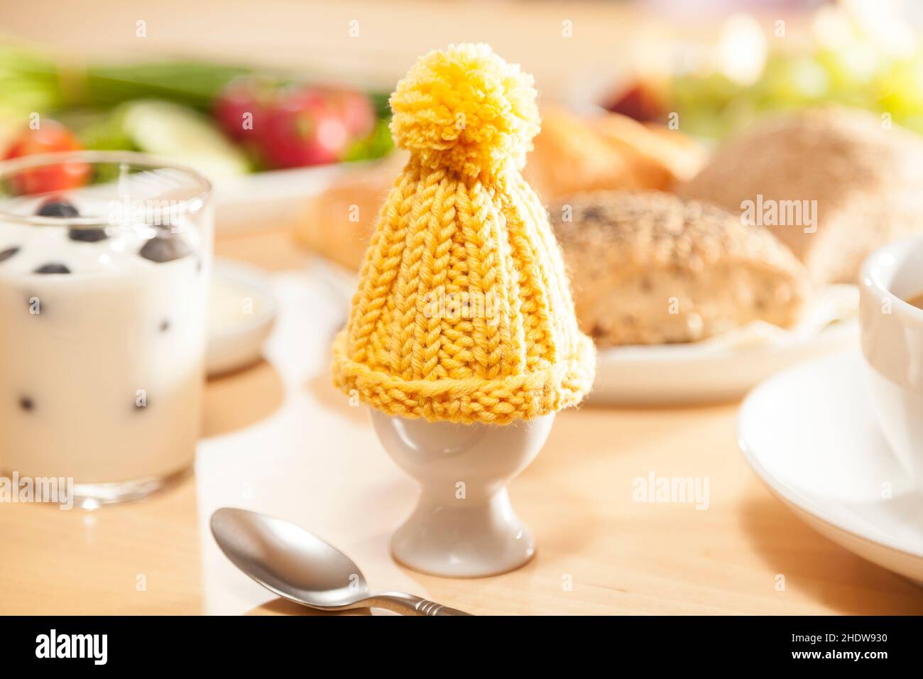 easter eggs, easter breakfast, easter table, easter egg, easter breakfasts, easter tables Stock Photo