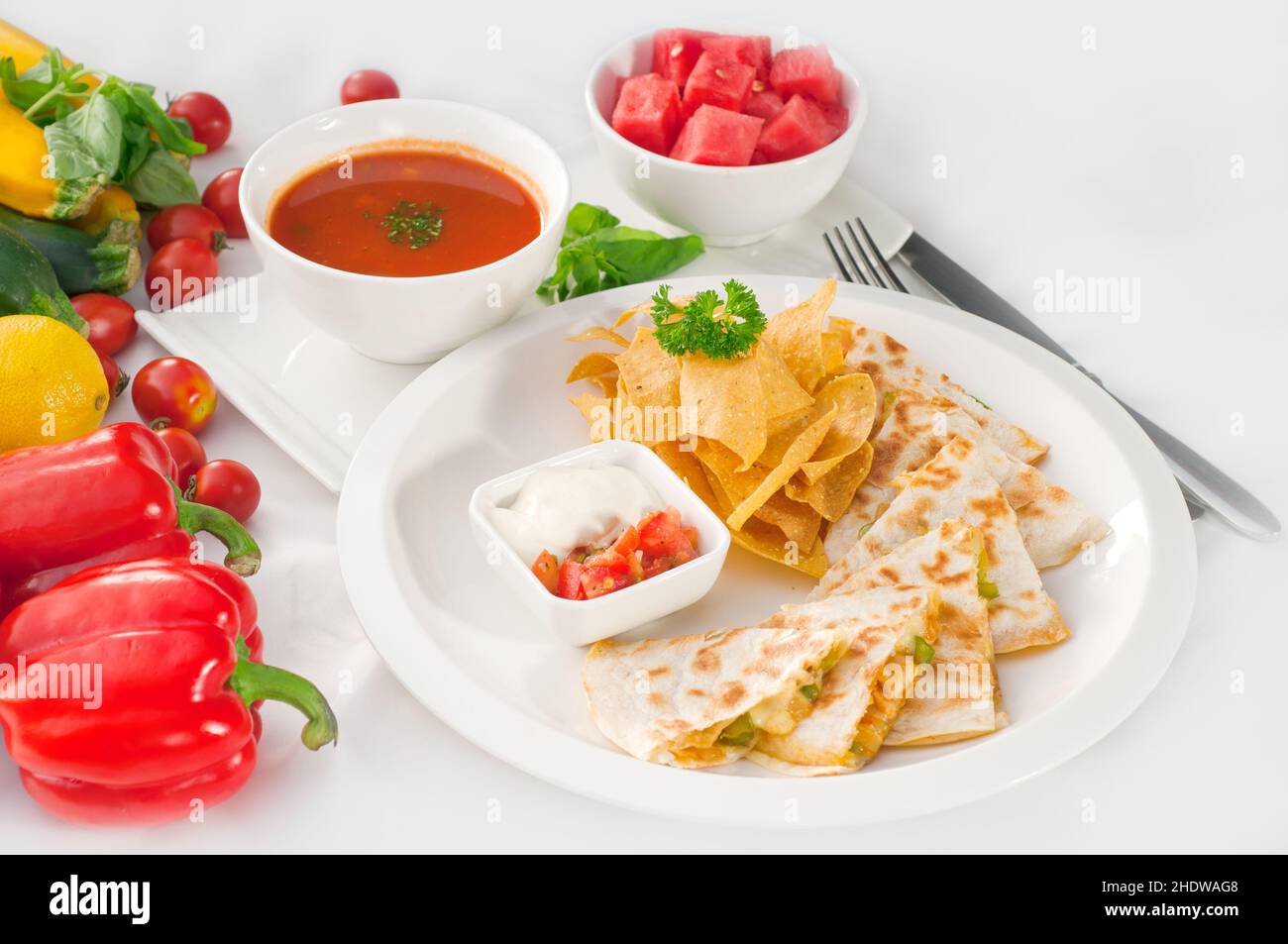 appetizer, appetizer platter, tortilla, appetizers, appetizer platters, tortillas Stock Photo