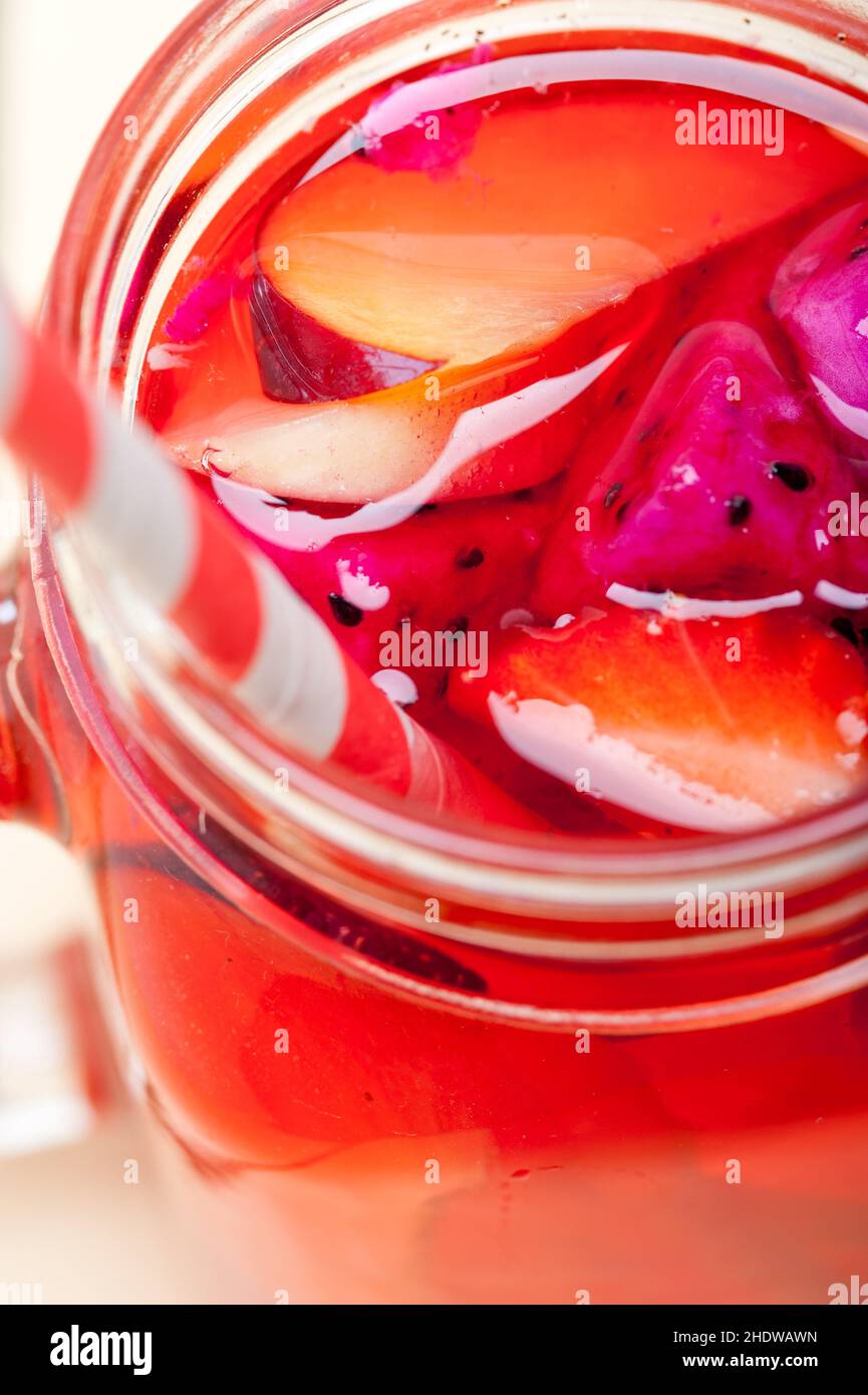 punch, summer drink, punchs, summer drinks Stock Photo