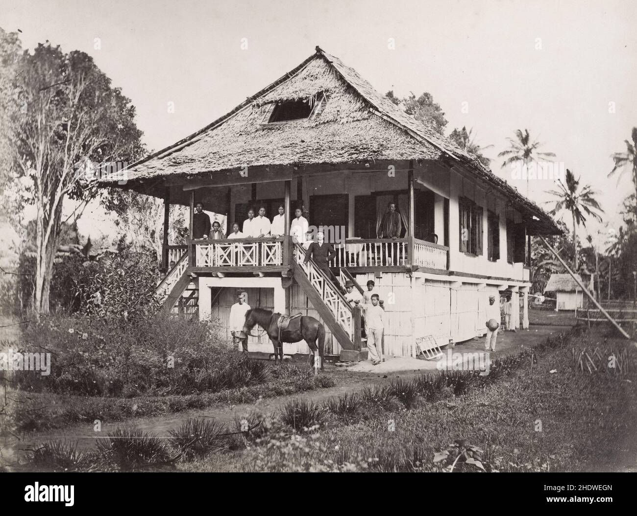 Photograph of the colonial building hi-res stock photography and images ...