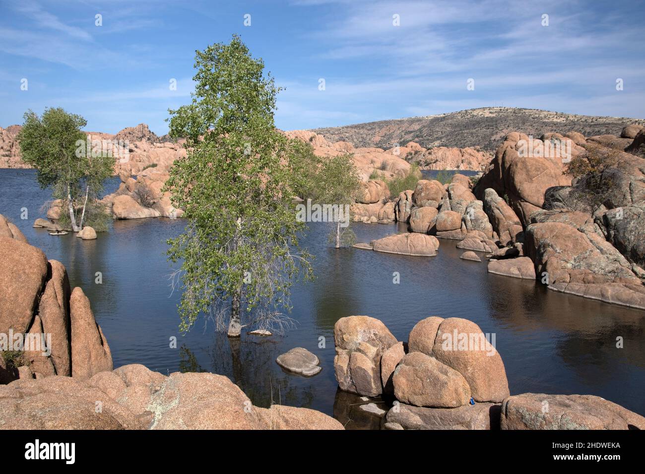 watson lake, granite dells Stock Photo Alamy