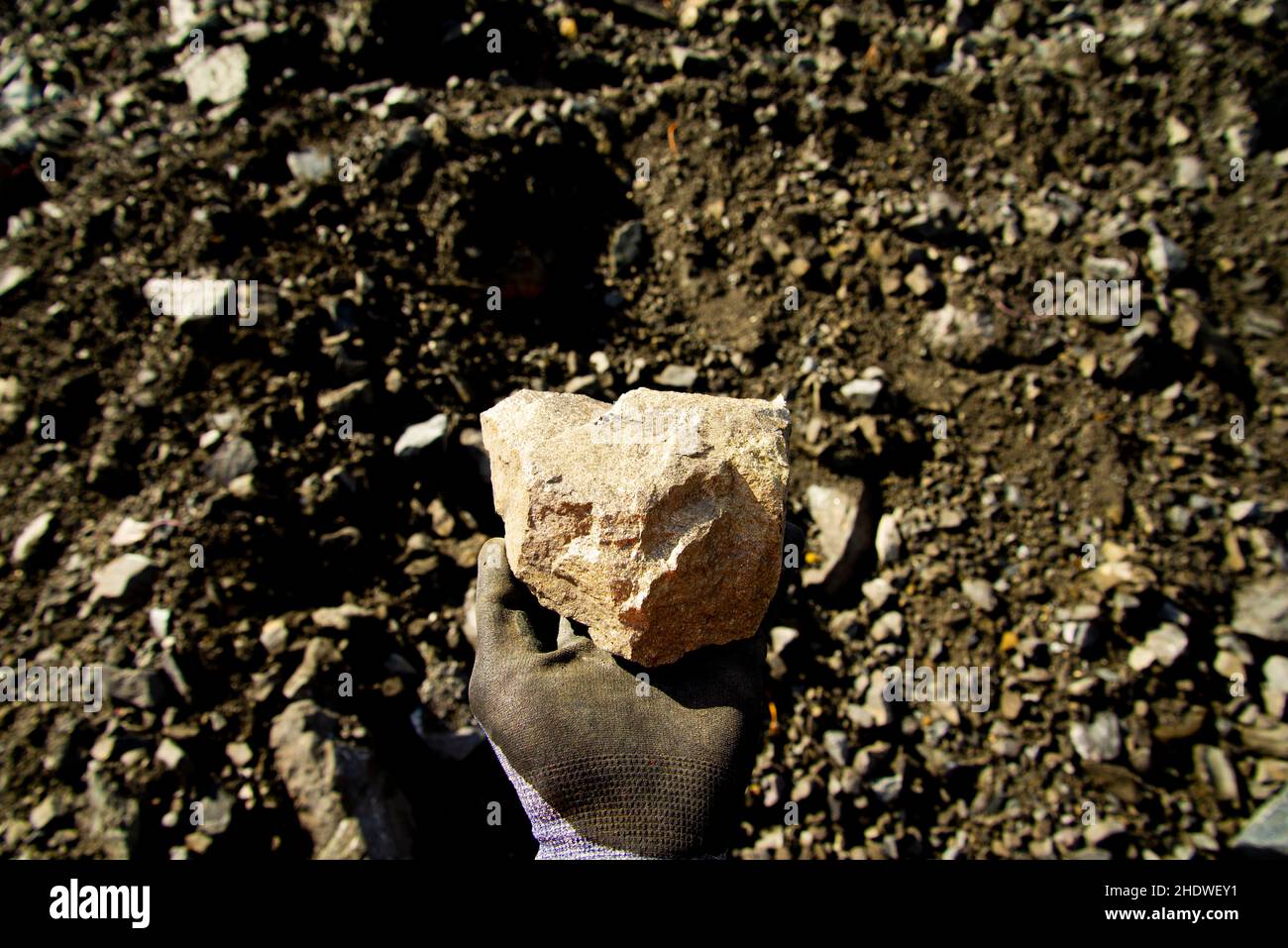 Massive Sulfide Nickel Ore Rock Stock Photo Alamy
