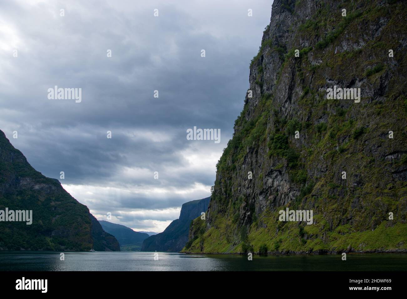 sogn og fjordane, naeroyfjord Stock Photo