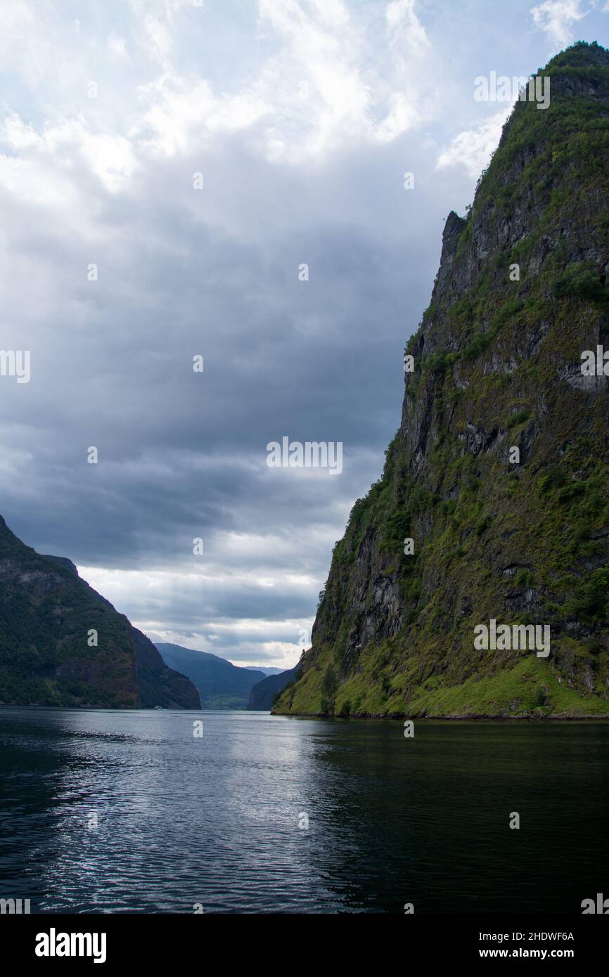 sogn og fjordane, naeroyfjord Stock Photo