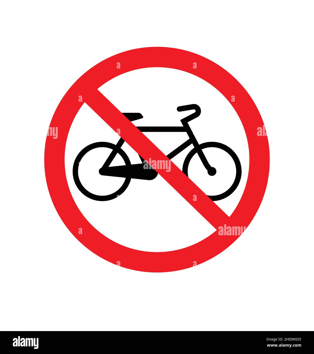 bicycle sign vector