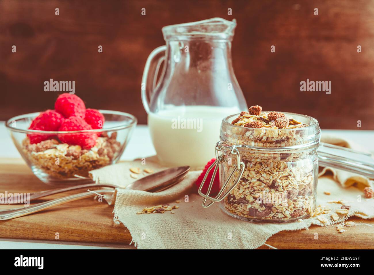 breakfast, cereal, breakfasts, cereals Stock Photo Alamy