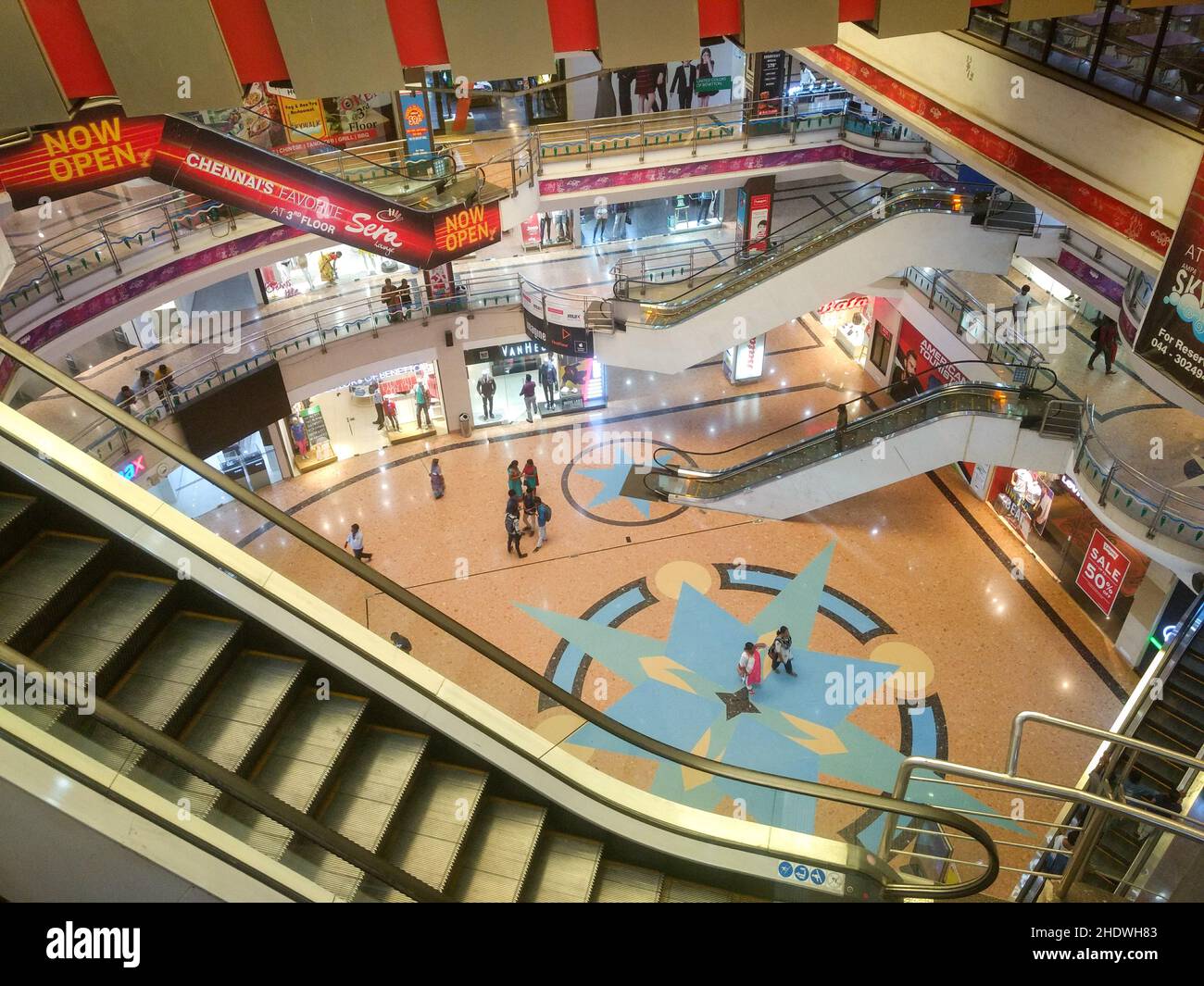 Ampa Skywalk Mall , Chennai , Tamilnadu , India Stock Photo - Alamy