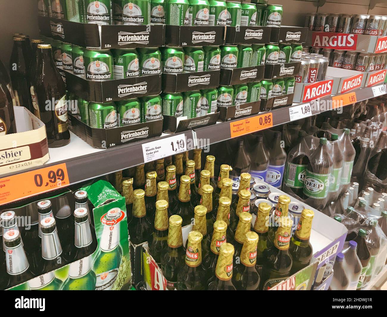 beer, drinks market, beers Stock Photo Alamy