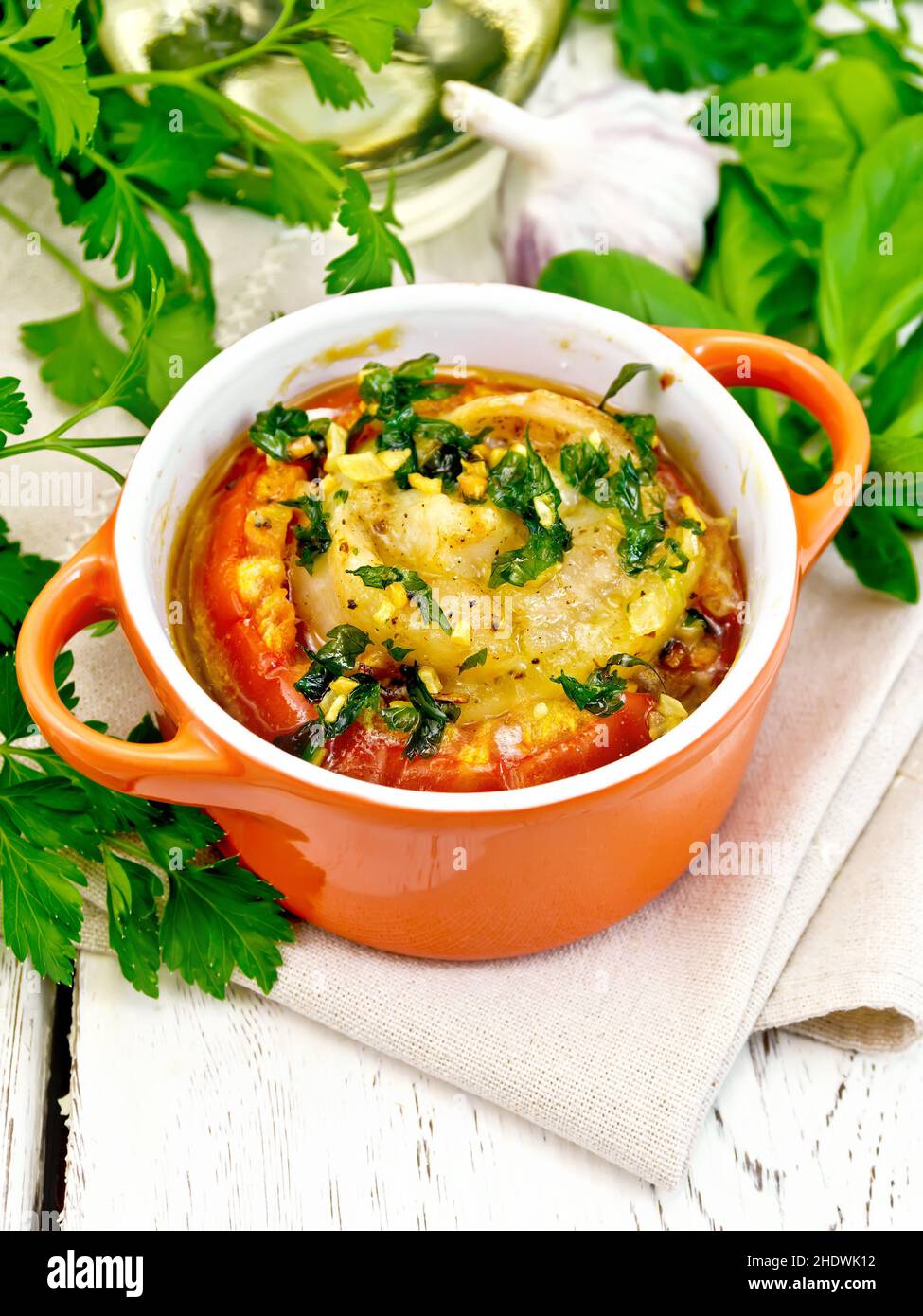 baked meal, fish dish, baked meals, fish dishs Stock Photo - Alamy