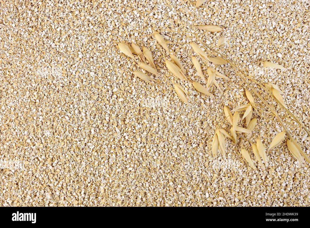 oatmeal, bran flakes Stock Photo Alamy