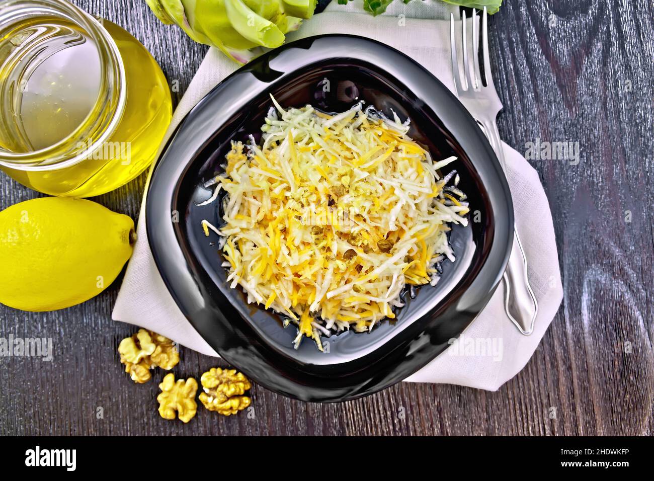 Turnip carrot slaw hires stock photography and images Alamy