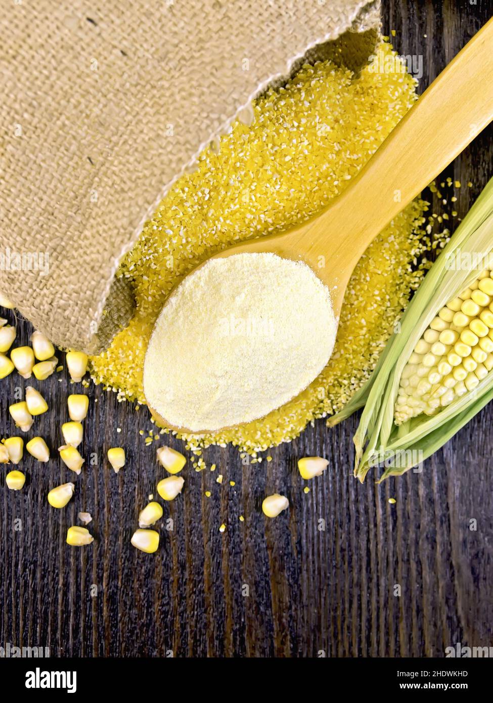 maize meal, cornmeals Stock Photo Alamy