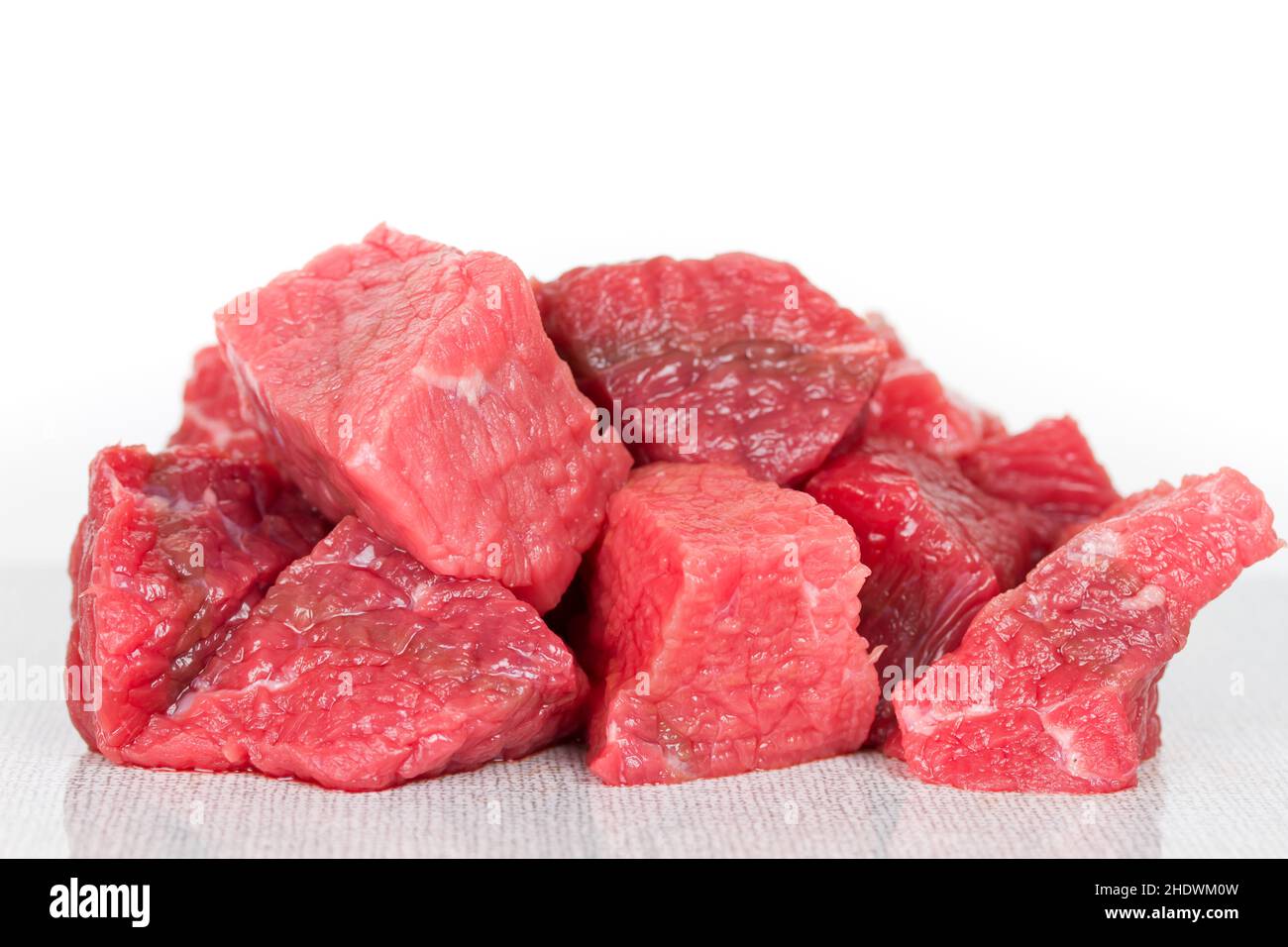 Raw beef goulash background hi-res stock photography and images - Alamy