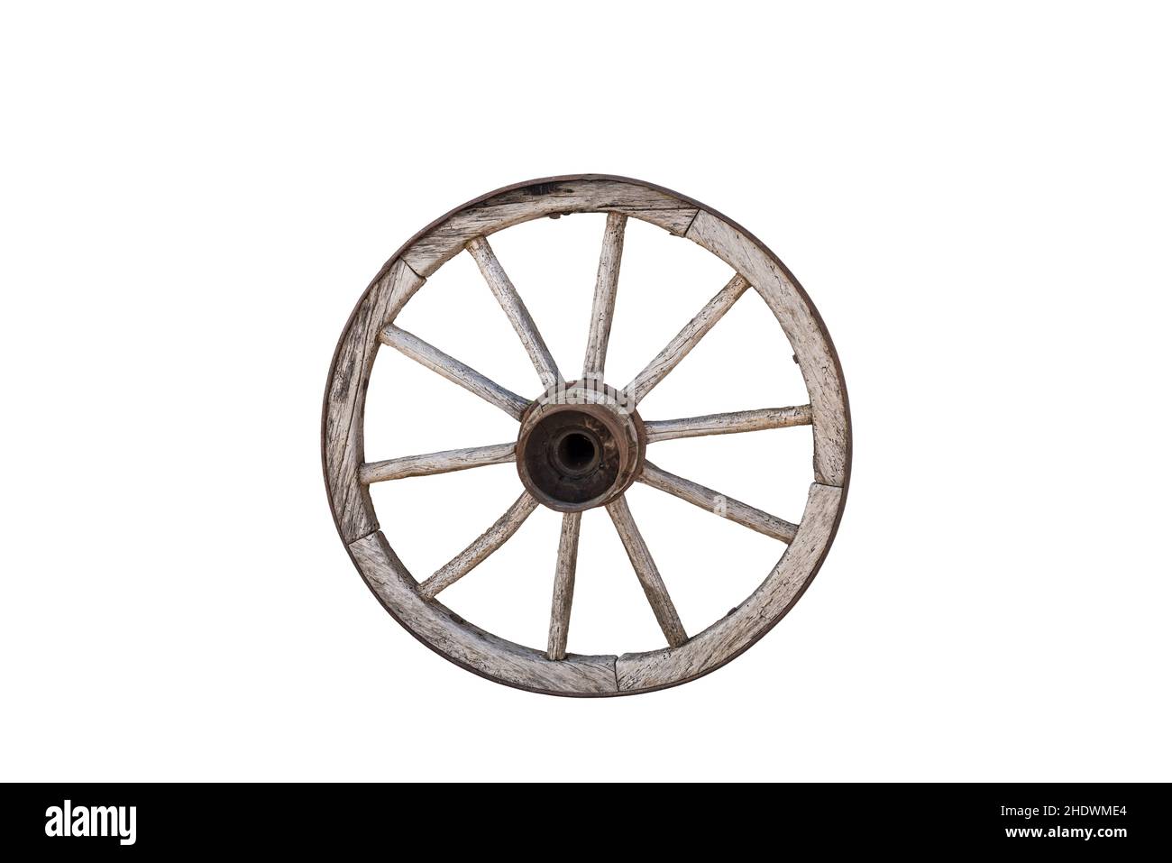 Wooden wheels wooden spokes hi-res stock photography and images - Alamy
