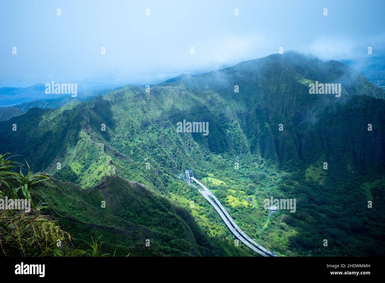 Stairway to heaven hawaii hi-res stock photography and images - Alamy