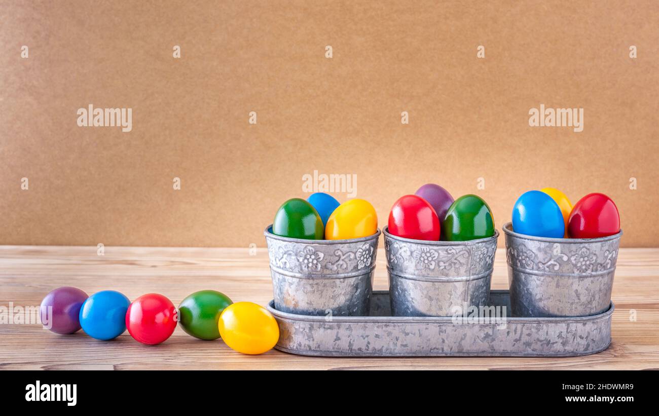 easter eggs, easter decoration, easter egg, easter decorations Stock Photo