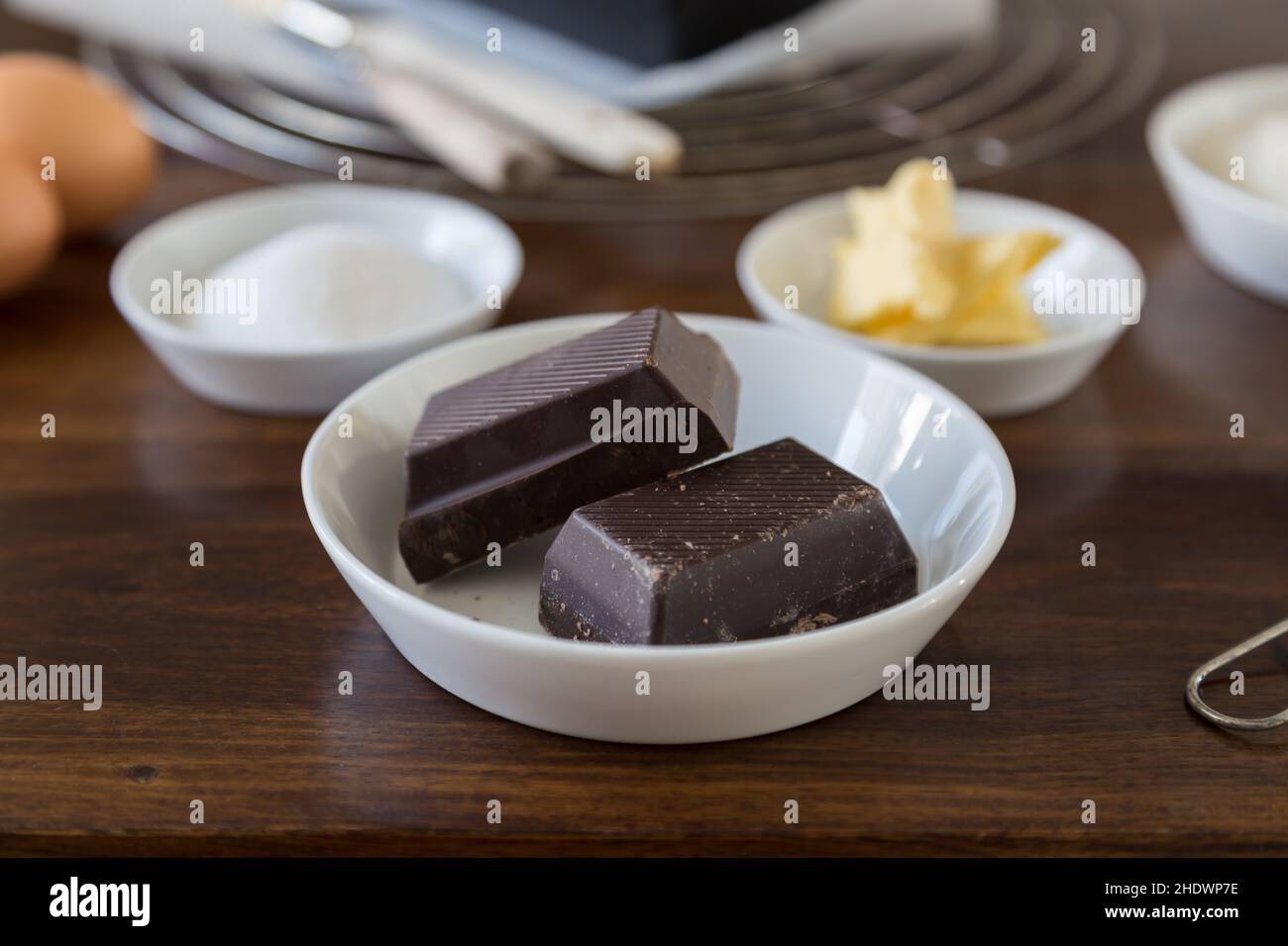 block chocolate, baking ingredients, chocolate, block chocolates, ingredient, chocolates Stock Photo