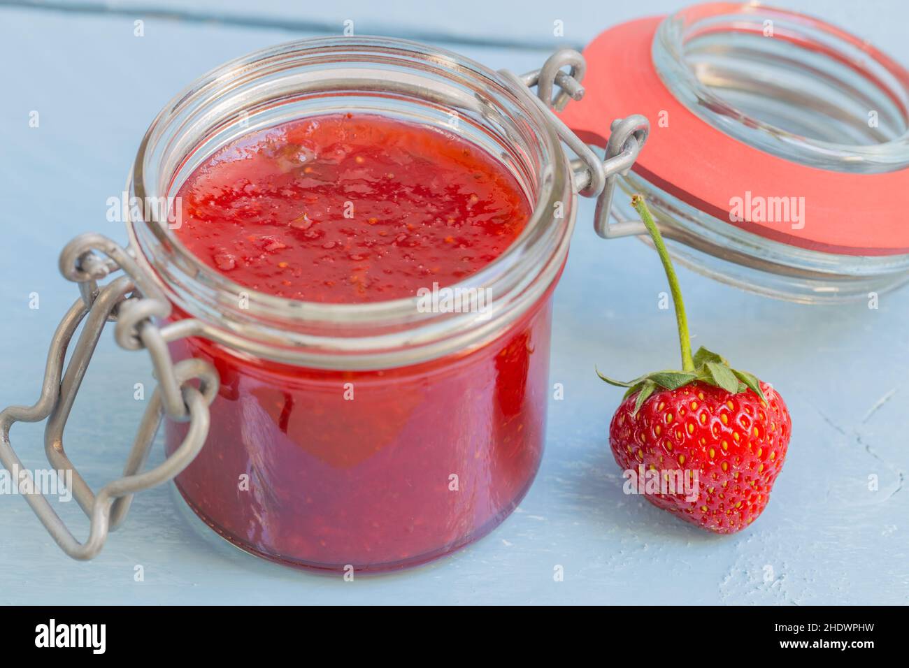 spreads, strawberry jam, spread, strawberry jams Stock Photo Alamy