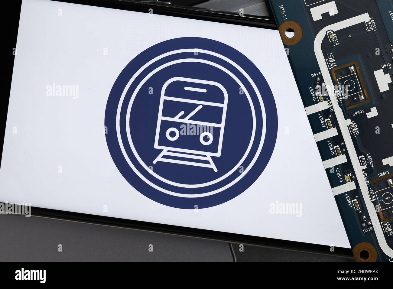 Coinmetro token cryptocurrency hi-res stock photography and images - Alamy