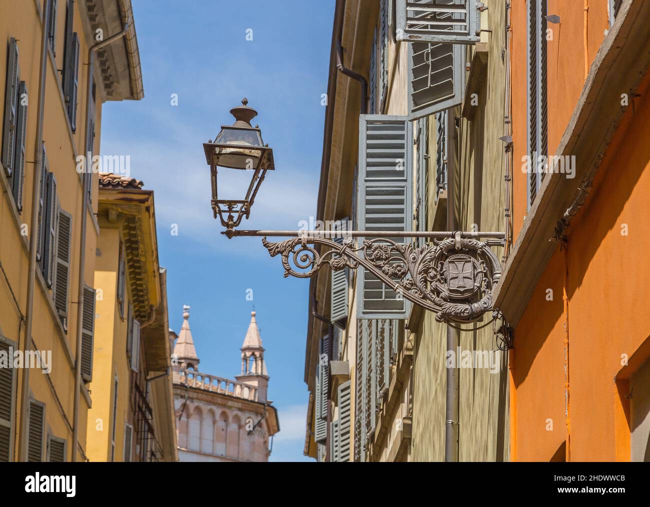 old town, parma, old towns Stock Photo