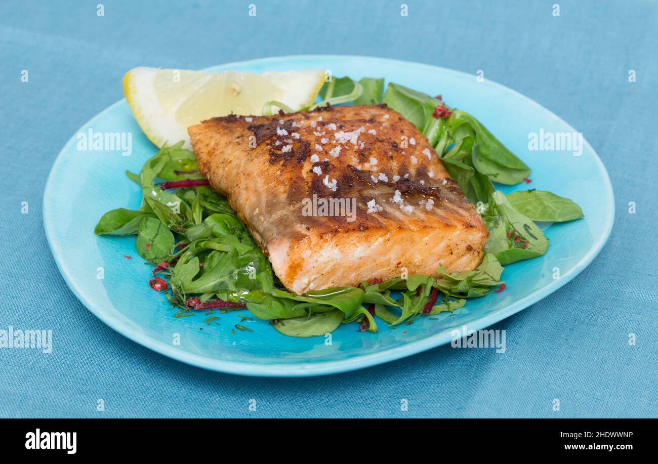 salmon fillet, salmon fillets Stock Photo - Alamy