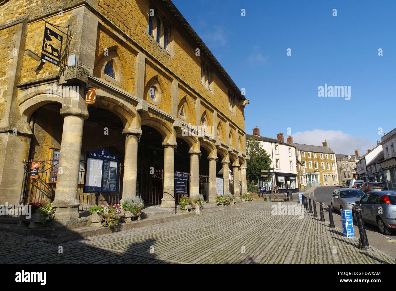 Castle Carey Market Town, Somerset Stock Photo