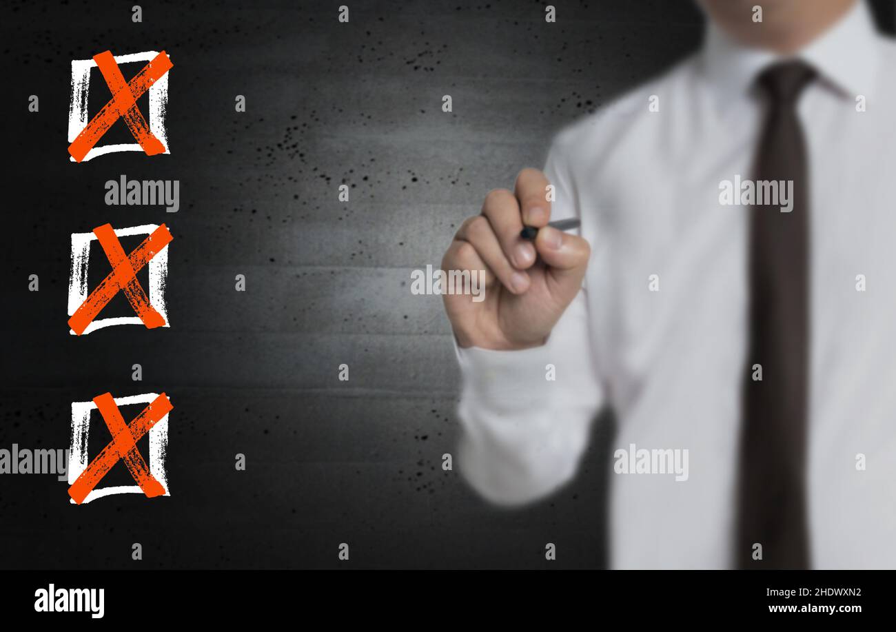 copy space, ticking, checklist, copyspace, checklists Stock Photo